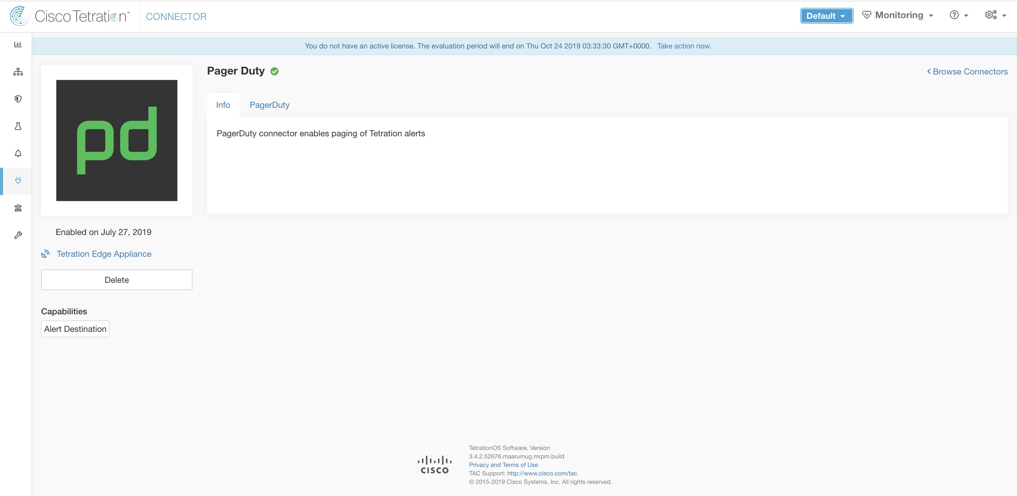 PagerDuty connector