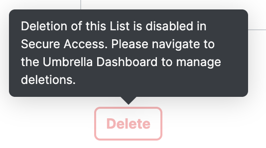 disabled delete button